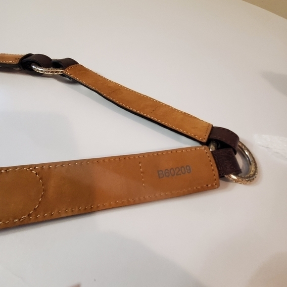 BRIGHTON "U Rock" Leather Harness Belt - Picture 6 of 9